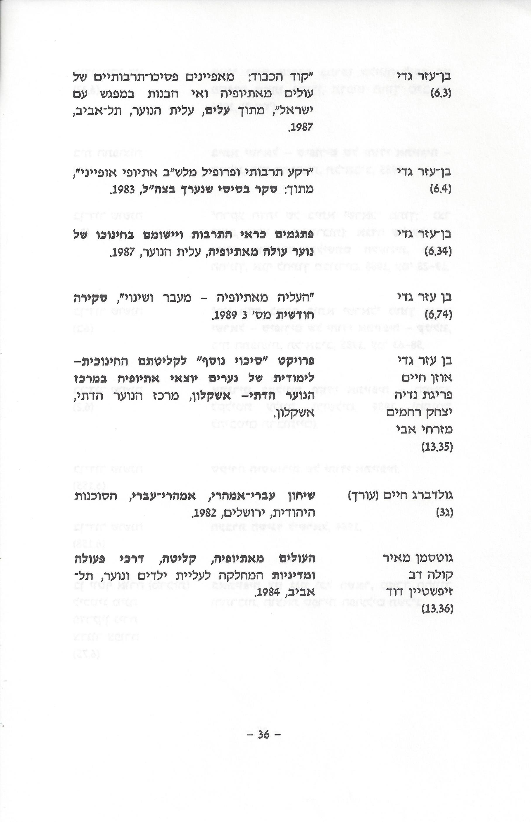 ביבליוגרפיה, ליקטו וערכו דני בודובסקי, יוסף דוד, יחיאל ערן