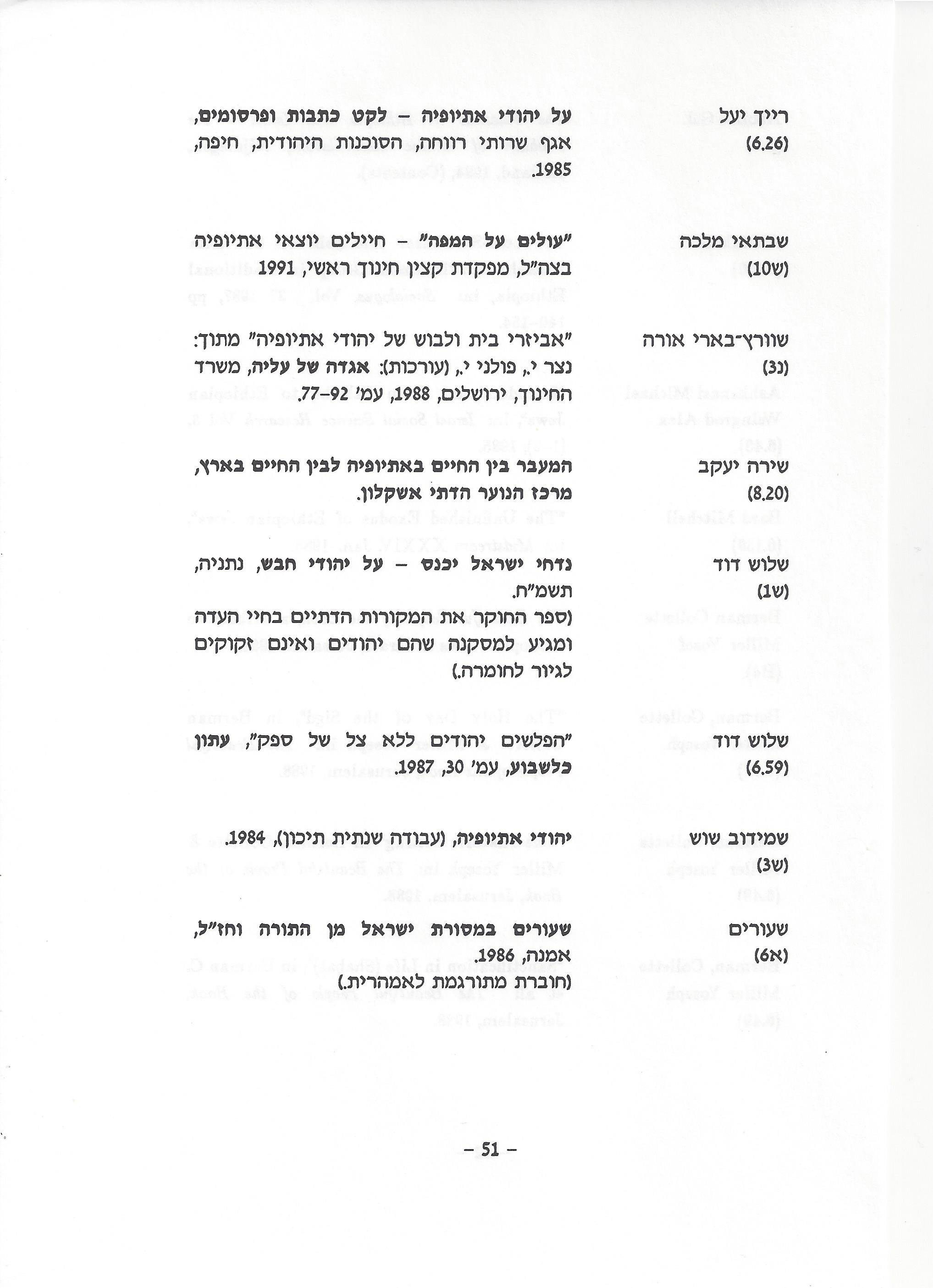 ביבליוגרפיה, ליקטו וערכו דני בודובסקי, יוסף דוד, יחיאל ערן
