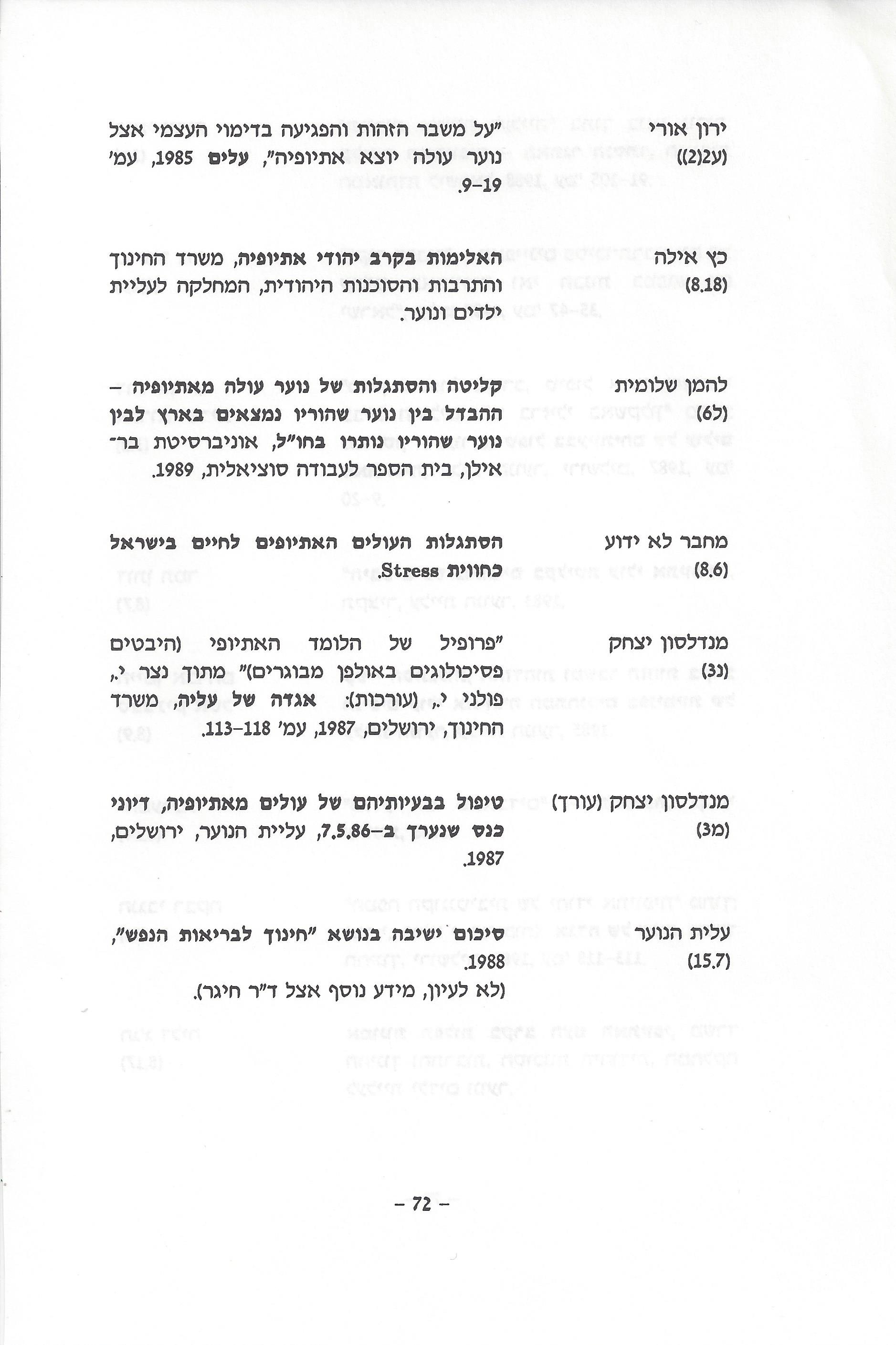 ביבליוגרפיה, ליקטו וערכו דני בודובסקי, יוסף דוד, יחיאל ערן